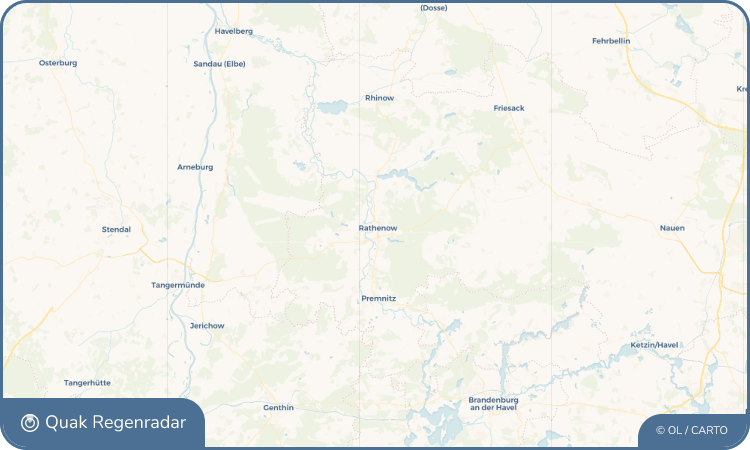 Quak Regenradar-Widget Rathenow
