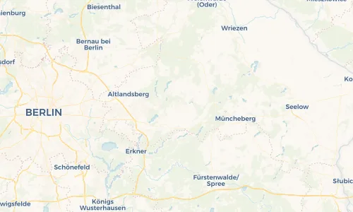 Regenradar Vorschaubild - Aktuelle Niederschläge in Rehfelde und Umgebung