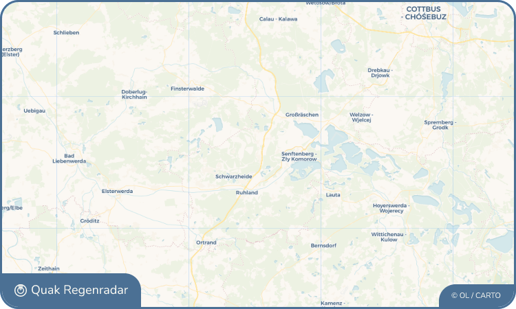 Regenradar-Widget für Schipkau