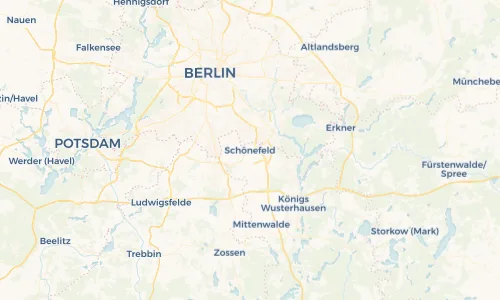 Regenradar Vorschaubild - Aktuelle Niederschläge in Schönefeld und Umgebung
