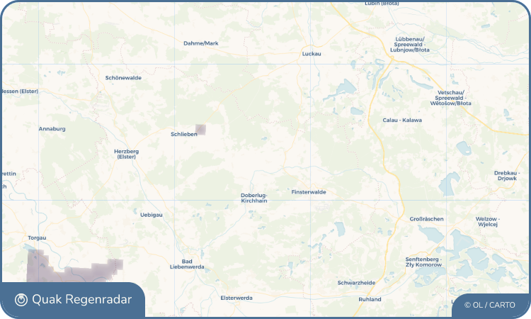 Quak Regenradar-Widget Schönewalde