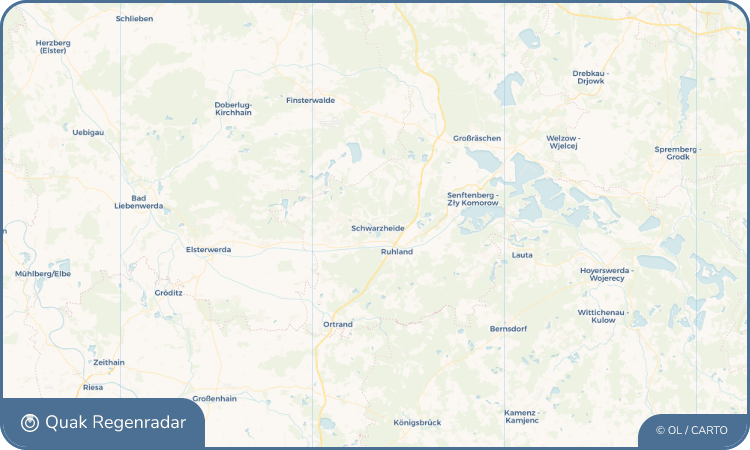 Quak Regenradar-Widget Schwarzheide