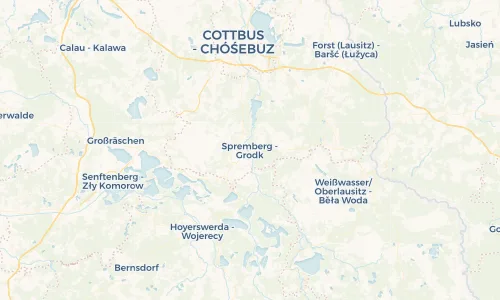 Regenradar Vorschaubild - Aktuelle Niederschläge in Spremberg - Grodk und Umgebung