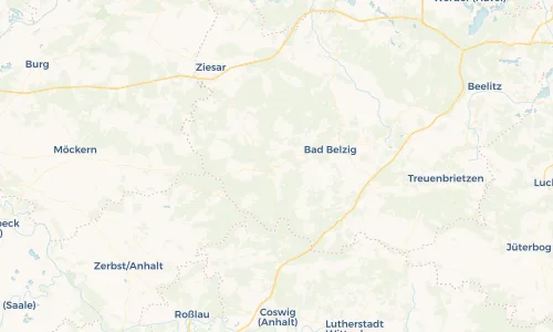 Regenradar Vorschaubild - Aktuelle Niederschläge in Wiesenburg/Mark und Umgebung