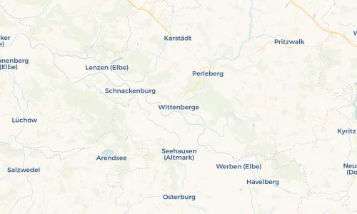 Regenradar Vorschaubild - Aktuelle Niederschläge in Wittenberge und Umgebung