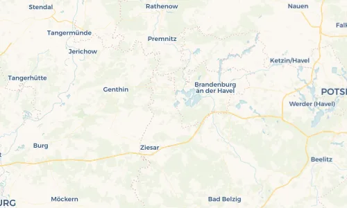 Regenradar Vorschaubild - Aktuelle Niederschläge in Wusterwitz und Umgebung