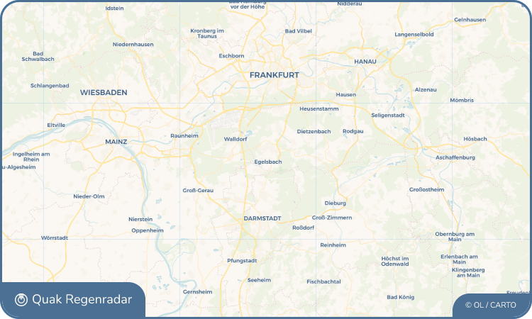 Quak Regenradar-Widget Egelsbach