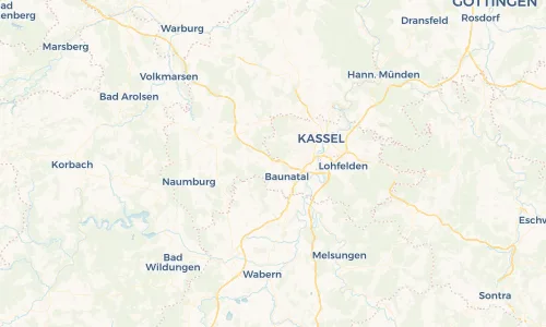 Regenradar Vorschaubild - Aktuelle Niederschläge in Elgershausen und Umgebung