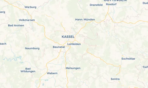 Regenradar Vorschaubild - Aktuelle Niederschläge in Lohfelden und Umgebung