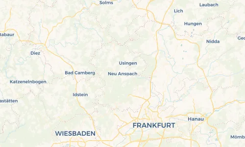 Regenradar Vorschaubild - Aktuelle Niederschläge in Neu-Anspach und Umgebung