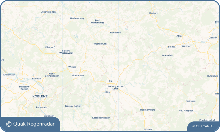 Quak Regenradar-Widget Niederzeuzheim