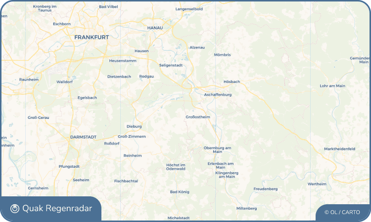Regenradar-Widget für Ringheim