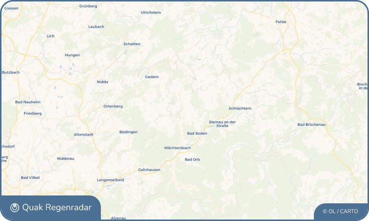 Quak Regenradar-Widget Untersotzbach