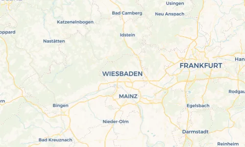 Regenradar Vorschaubild - Aktuelle Niederschläge in Wiesbaden und Umgebung