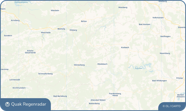 Quak Regenradar-Widget Wissinghausen