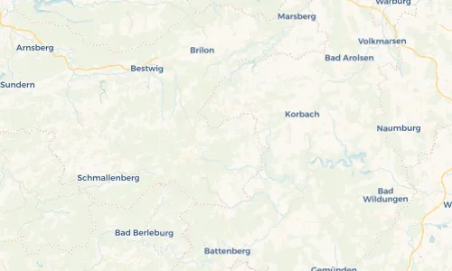 Regenradar Vorschaubild - Aktuelle Niederschläge in Wissinghausen und Umgebung