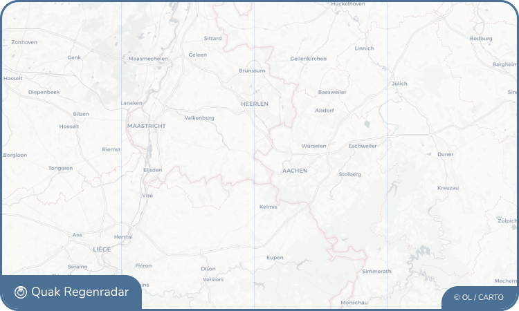Regenradar-Widget für Orsbach