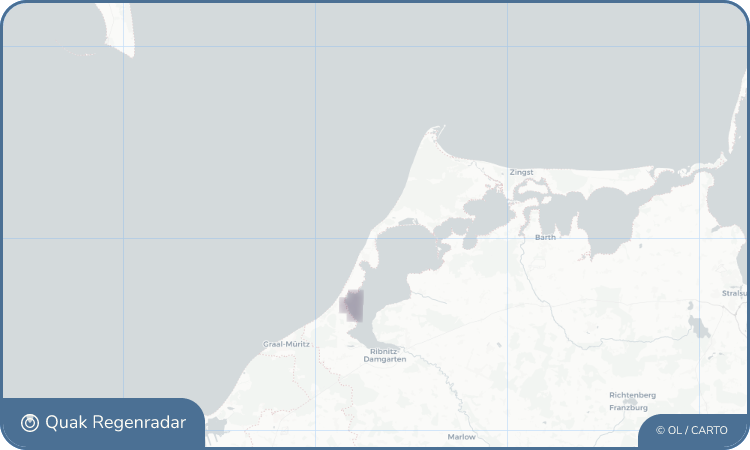 Regenradar-Widget für Ahrenshoop