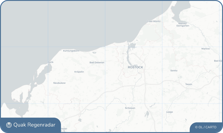 Regenradar-Widget für Allershagen