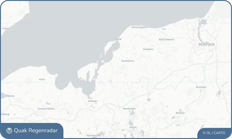Regenradar-Widget für Alt Bukow