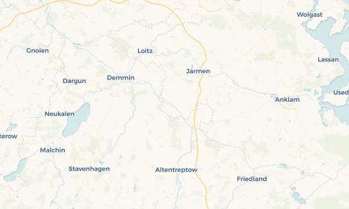 Regenradar Vorschaubild - Aktuelle Niederschläge in Alt Tellin und Umgebung