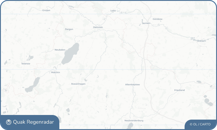 Regenradar-Widget für Altenhagen