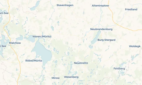 Regenradar Vorschaubild - Aktuelle Niederschläge in Ankershagen und Umgebung