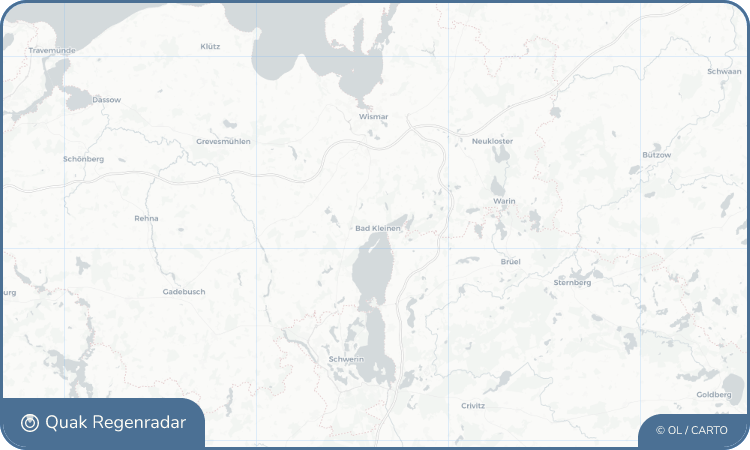 Regenradar-Widget für Bad Kleinen