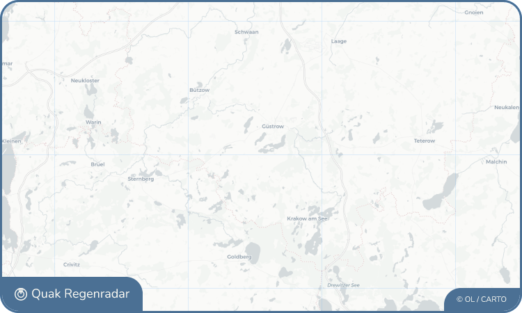 Regenradar-Widget für Badendiek