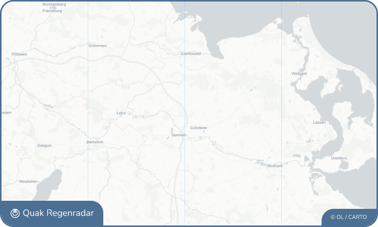 Regenradar-Widget für Bandelin
