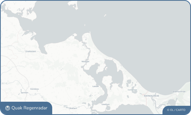 Regenradar-Widget für Bannemin