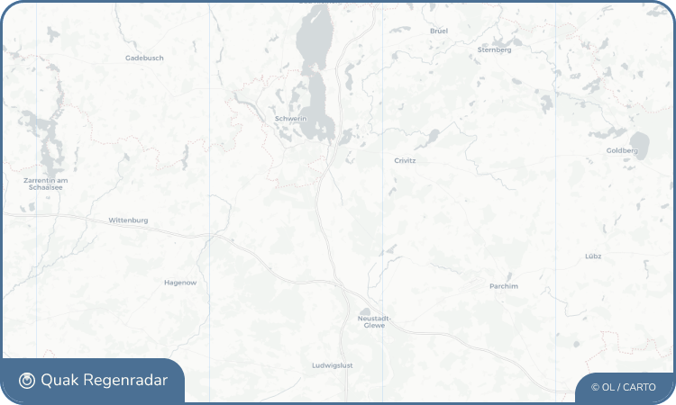 Regenradar-Widget für Banzkow