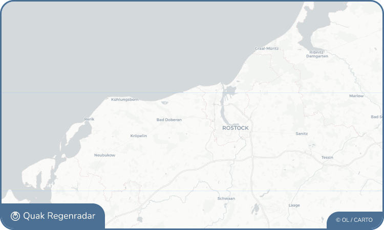Regenradar-Widget für Bargeshagen