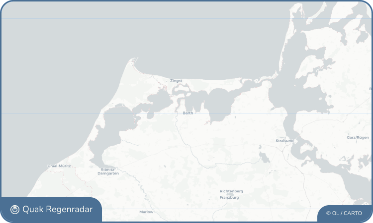 Regenradar-Widget für Barth