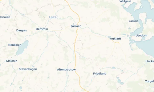 Regenradar Vorschaubild - Aktuelle Niederschläge in Bartow und Umgebung