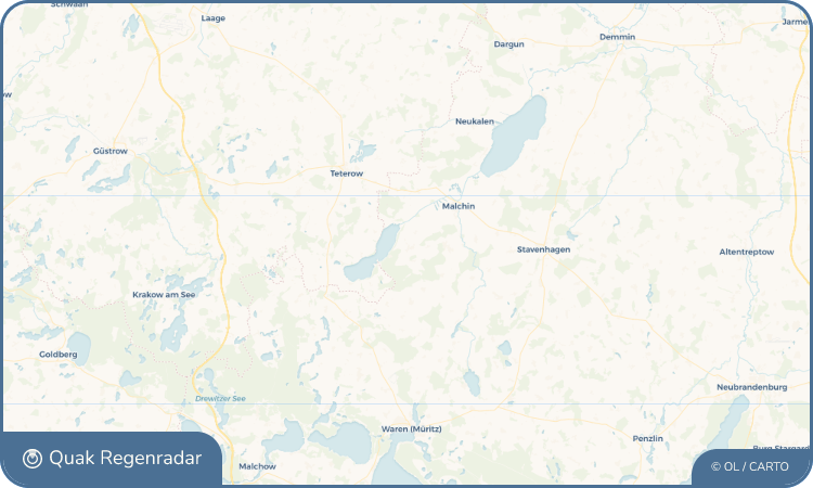 Quak Regenradar-Widget Basedow