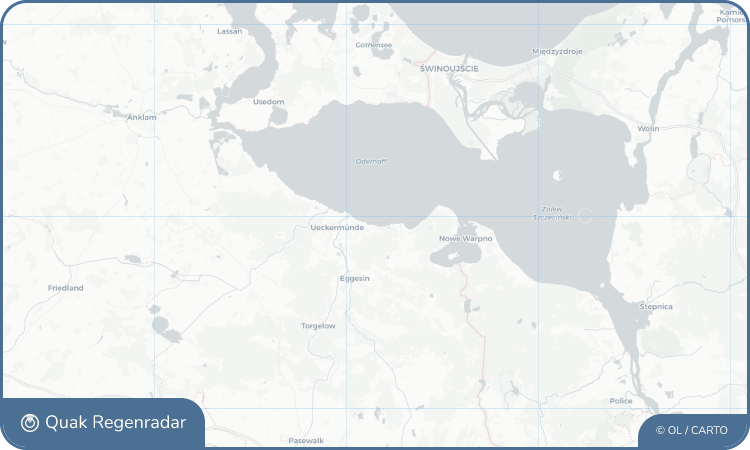 Regenradar-Widget für Bellin