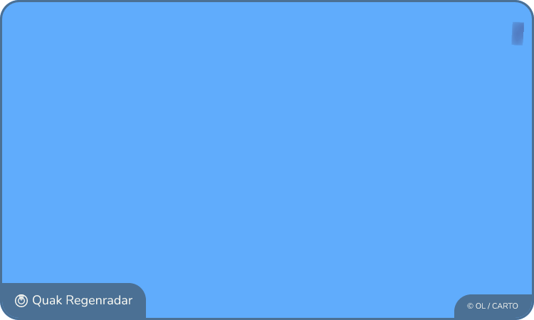 Regenradar-Widget für Bentwisch