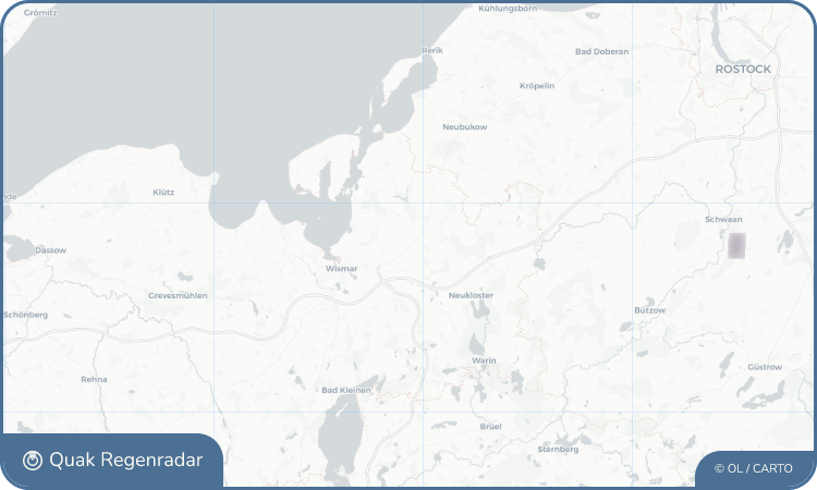 Regenradar-Widget für Benz