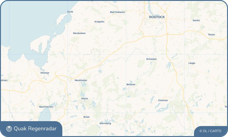 Quak Regenradar-Widget Bernitt