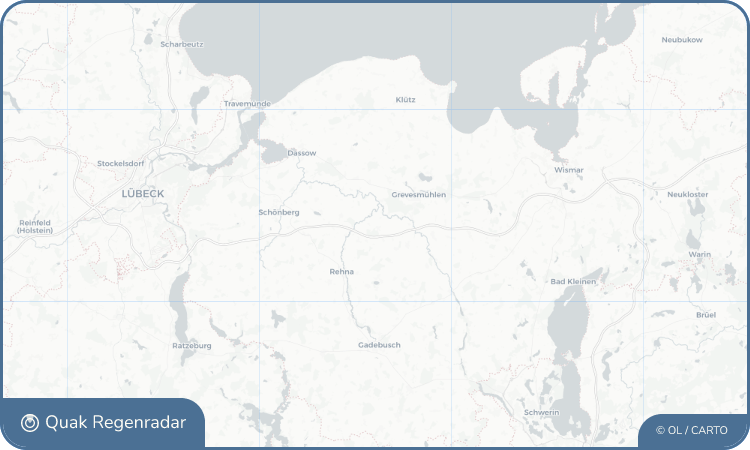 Regenradar-Widget für Bernstorf