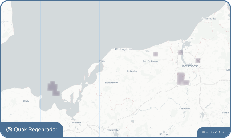 Regenradar-Widget für Biendorf