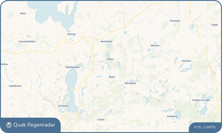 Quak Regenradar-Widget Blankenberg