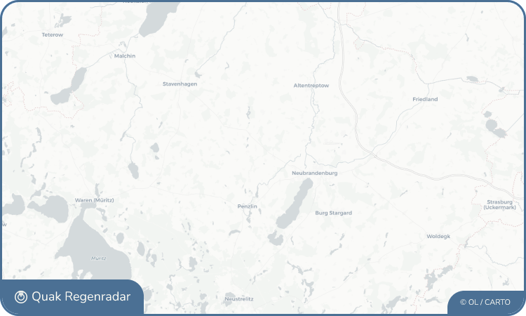 Regenradar-Widget für Blankenhof