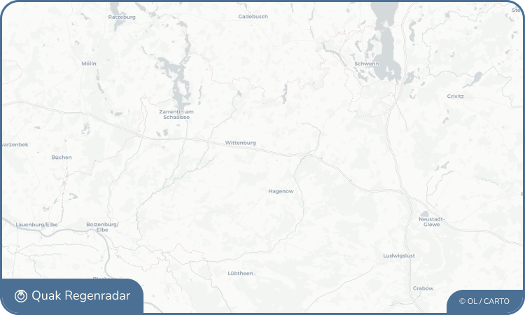 Regenradar-Widget für Bobzin