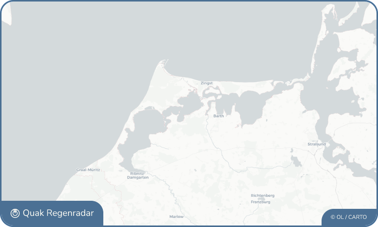 Regenradar-Widget für Bodstedt