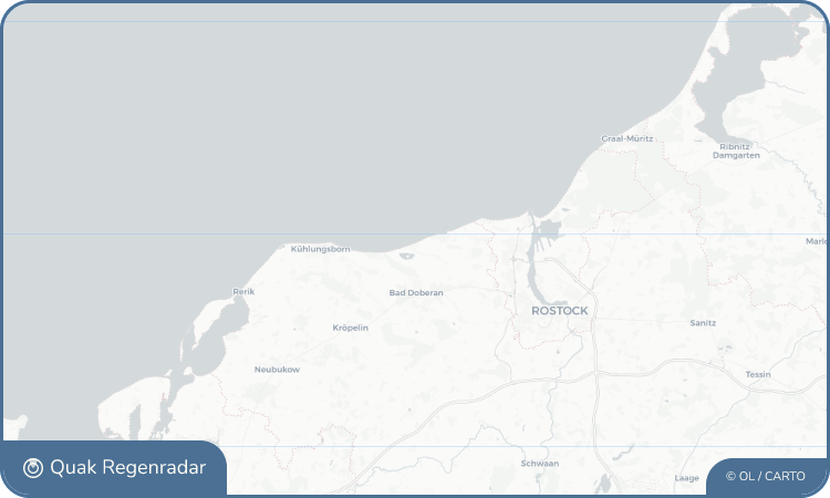 Regenradar-Widget für Börgerende