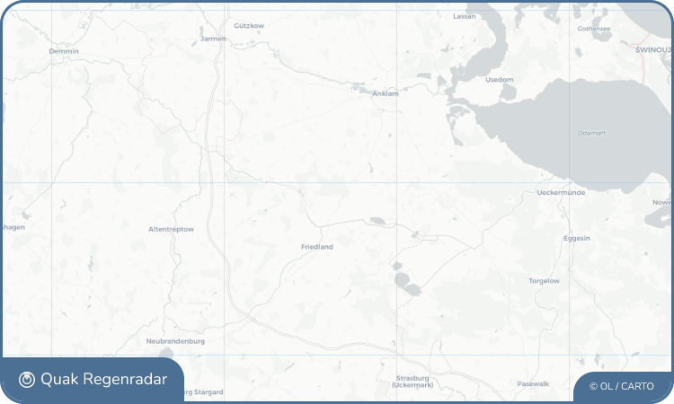 Regenradar-Widget für Boldekow