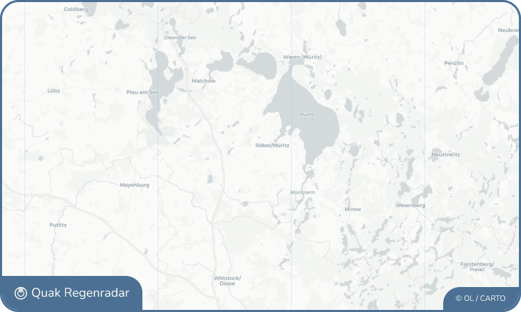 Regenradar-Widget für Bollewick
