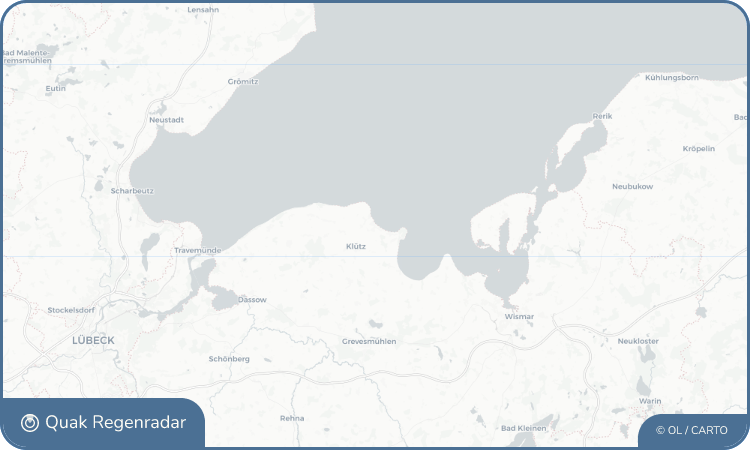 Regenradar-Widget für Boltenhagen